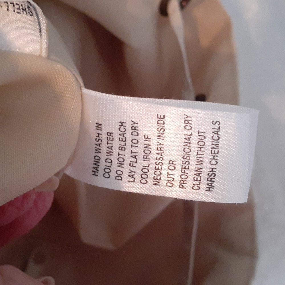 Studio Blue Plush Life light sand color large bucket bag backpack NWT - Picture 7 of 15